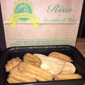 Gluten-free cookies from Risotteria Melotti
